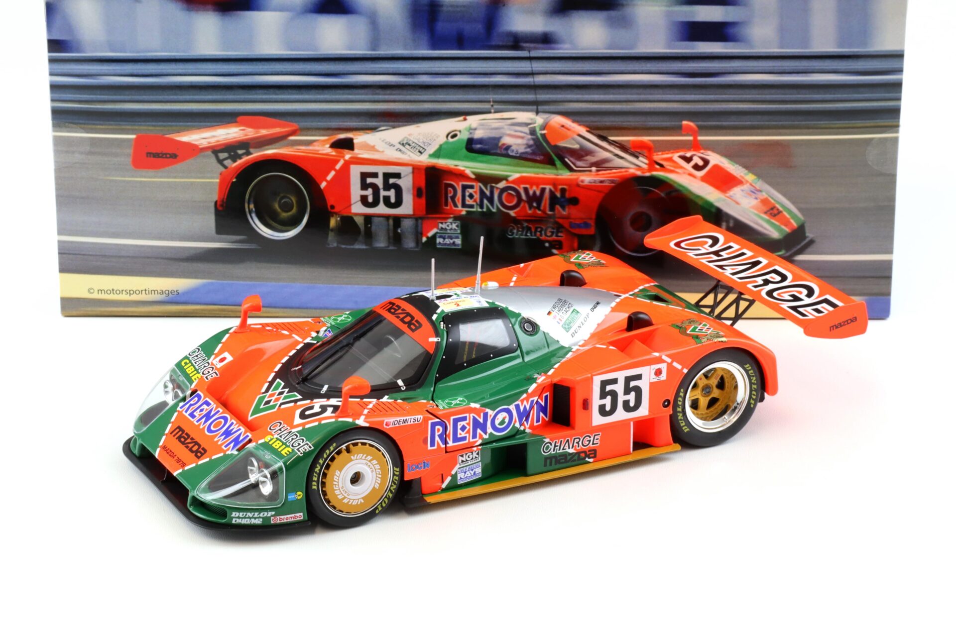 ID 98146 orig.jpg 1:18 WERK83 Mazda 787B Winner 24h Le Mans 1991 #55 Weidler/ Herbert