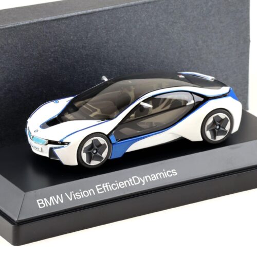 1:43 Paragon BMW Vision Efficient Dynamics white/ blue DEALER VERSION