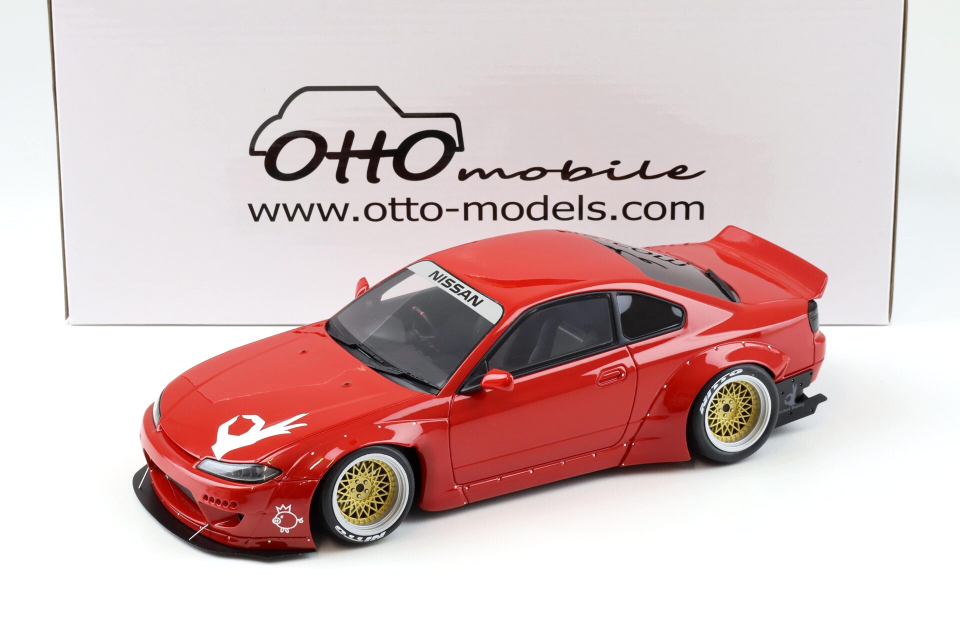 ID 98832 orig.jpg 1:18 OTTO mobile OT1115 Nissan Silvia S15 Rocket Bunny 2014 Nissan red