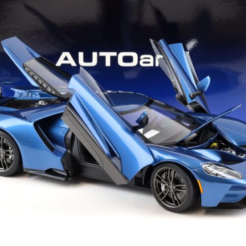 1:12 AUTOart Ford GT 2017 liquid blue 12107 - Image 5