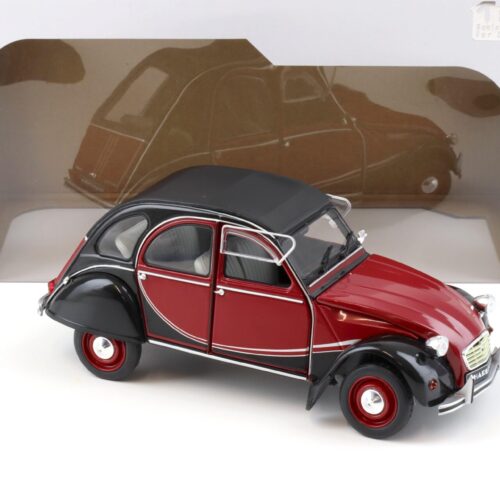1:18 Solido Citroen 2CV 6 Charleston 1982 red/ black