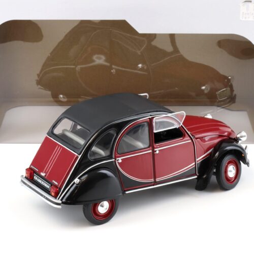 1:18 Solido Citroen 2CV 6 Charleston 1982 red/ black
