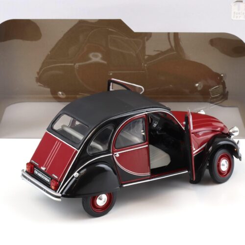 1:18 Solido Citroen 2CV 6 Charleston 1982 red/ black