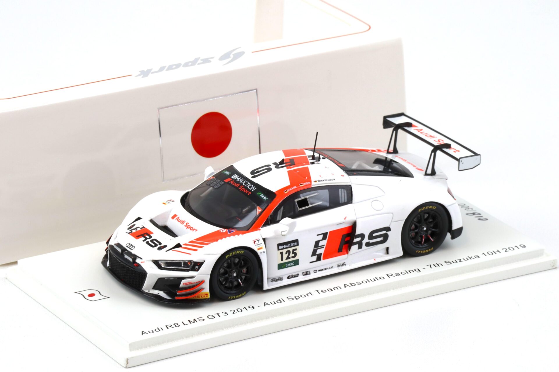 ID 99130 orig 1.jpg 1:43 Spark Audi R8 LMS GT3 Audi Sport Team #125 Absolute Racing 7th Suzuka 10h 2019