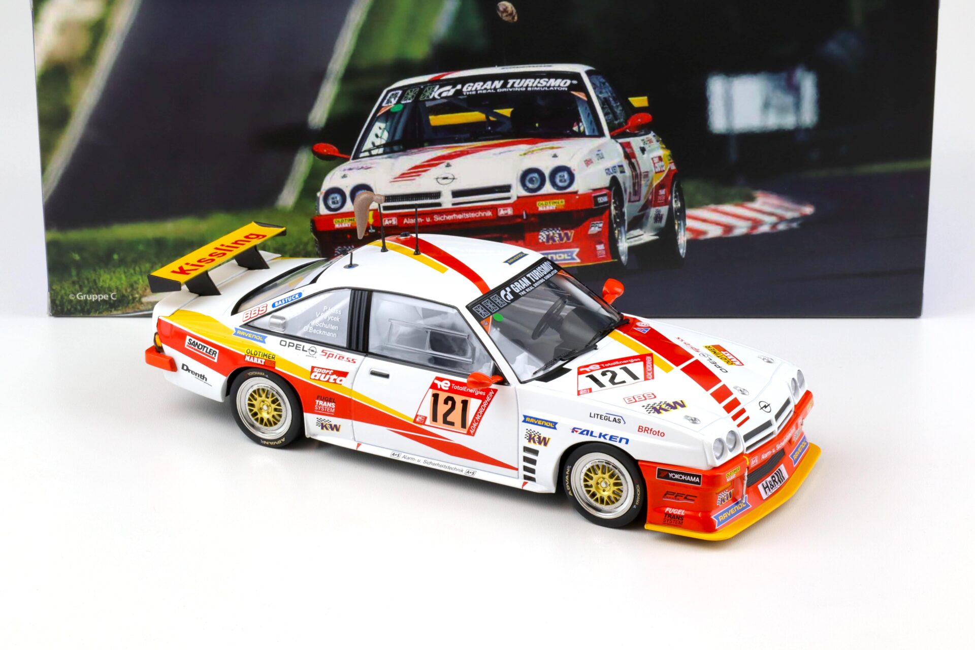 1:18 WERK83 Opel Manta #121 Spiess Fuchsschwanz 24h Nürburgring