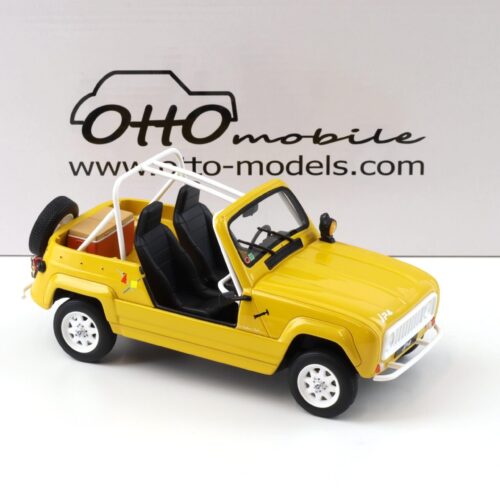 1:18 OTTO mobile OT1079 Renault 4L JP4 yellow 1987 - Image 2