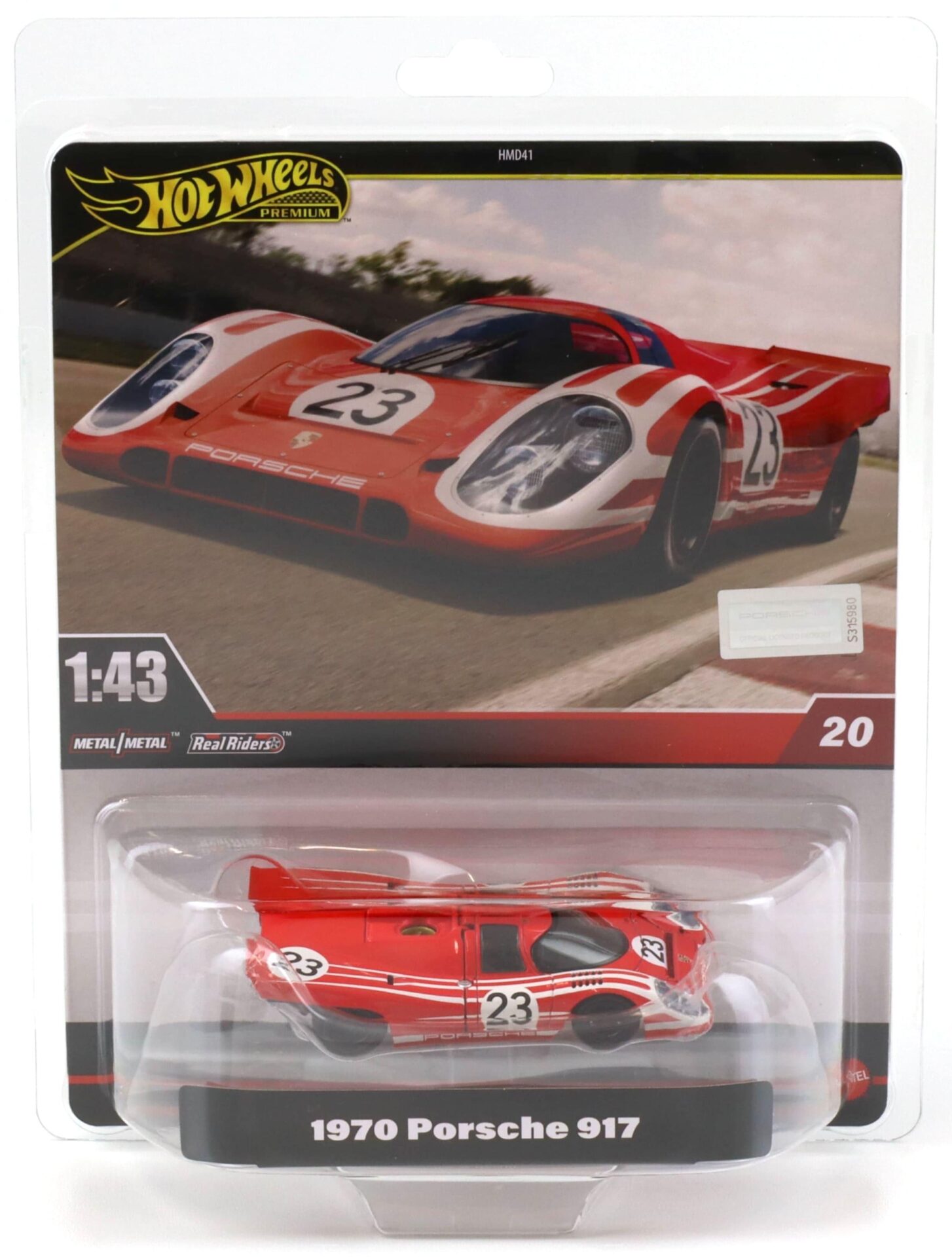 ID 99833 orig.jpg 1:43 Hot Wheels Premium 2025 Real Riders HWG48 Porsche 917K Winner Le Mans 1970