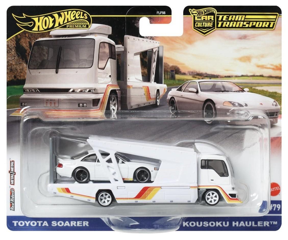 ID 99850 orig.jpg 1:64 Hot Wheels Premium 2025 Team Transport JBM32 Toyota Soarer + Kousoku Hauler