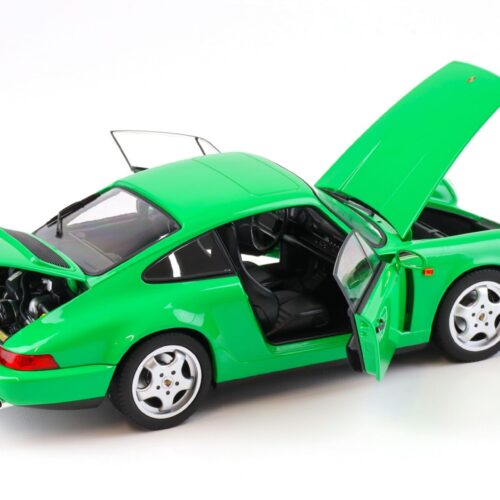 1:18 Norev Porsche 911 964 Carrera 4 Coupe SET 2 pcs. Maritim blue + Signal green