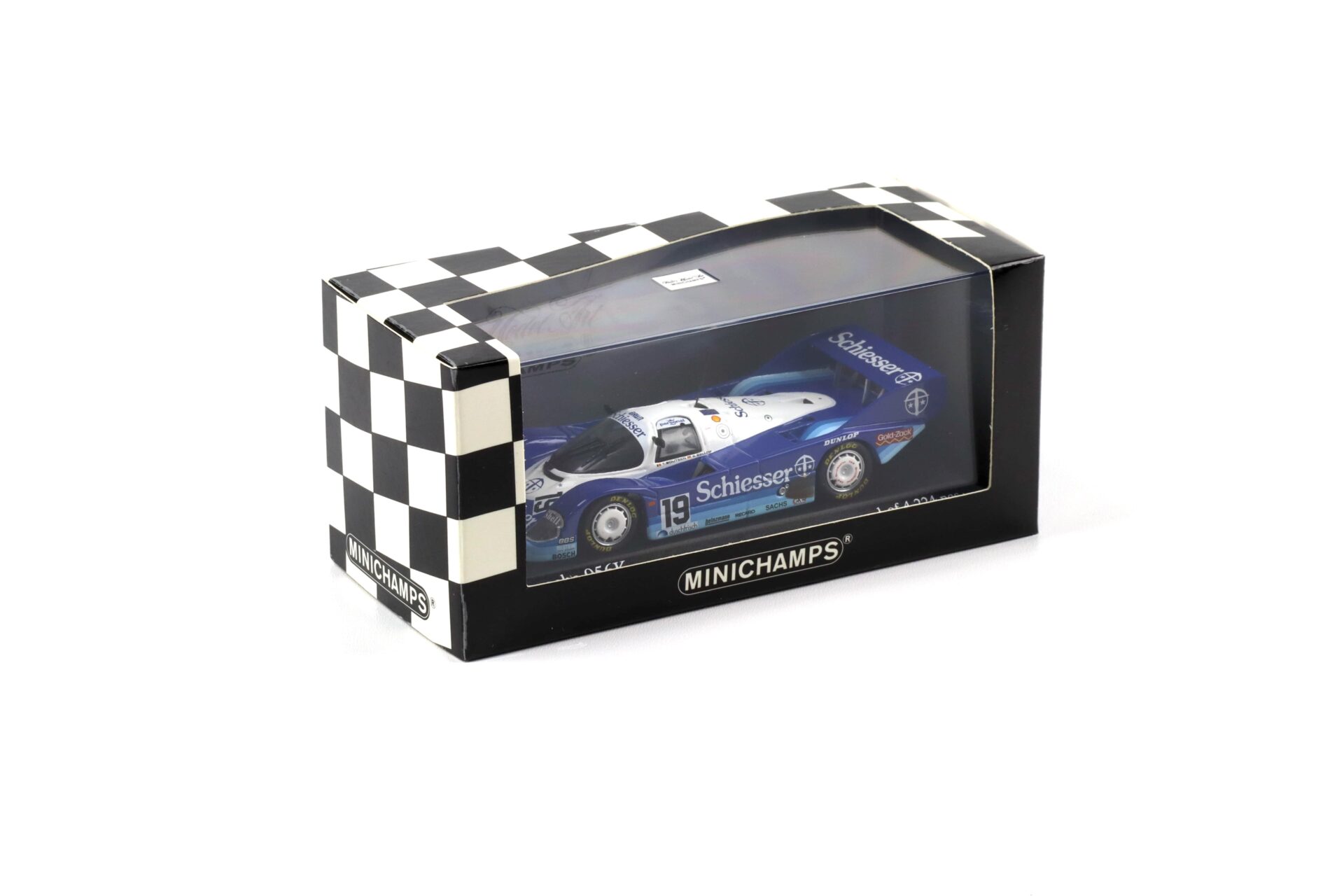 1:43 Minichamps Porsche 956K 1000km Hockenheim 1985 Bellof/ Boutsen #19