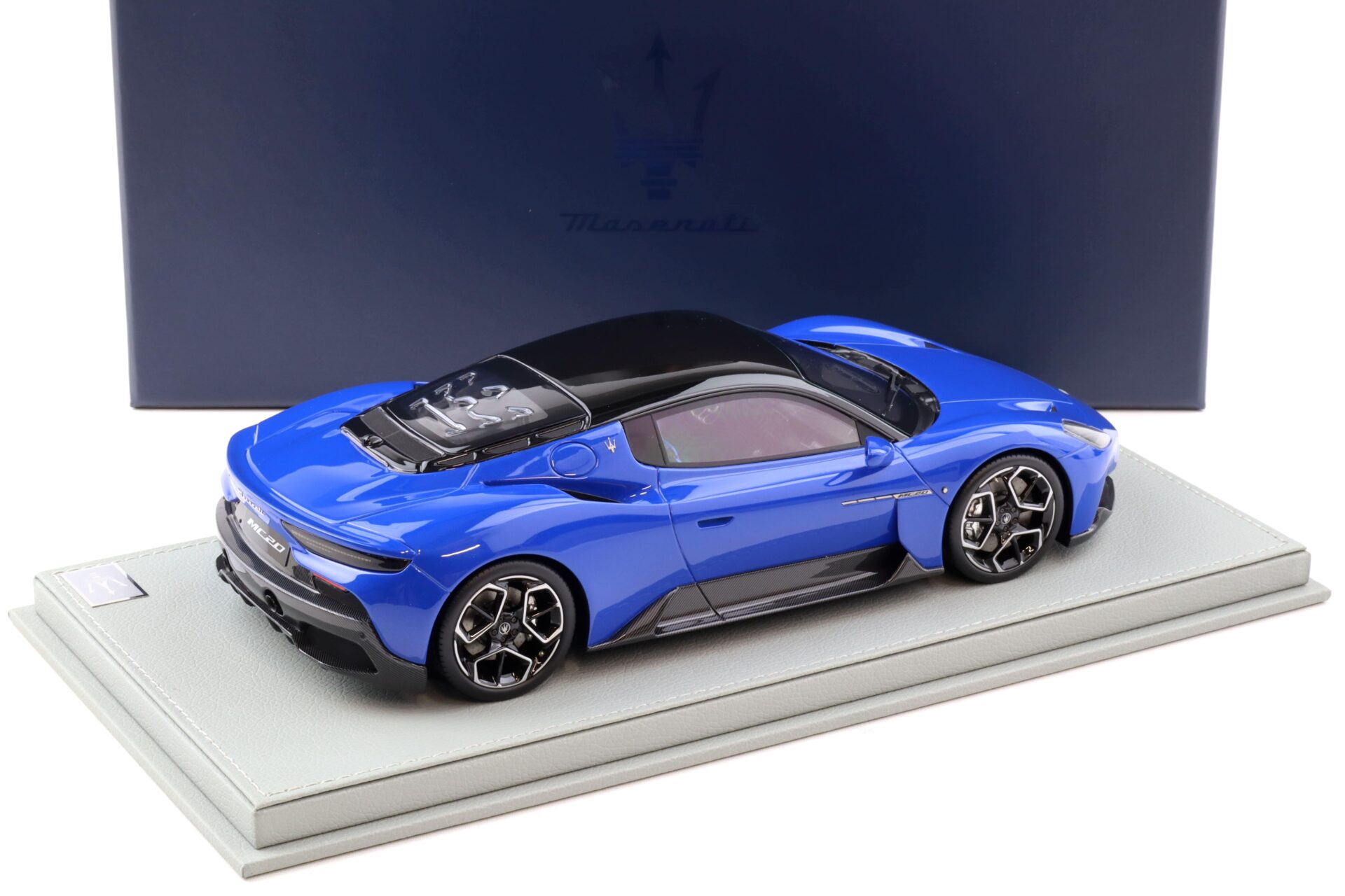 1:18 BBR Maserati MC20 Coupe 2020 Blu Infinito DEALER VERSION
