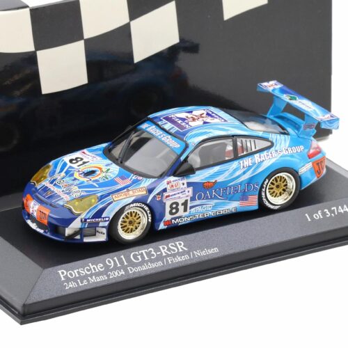 1:43 Minichamps Porsche 911 996 GT3 RSR 24h Le Mans 2004 The Racers Group #81