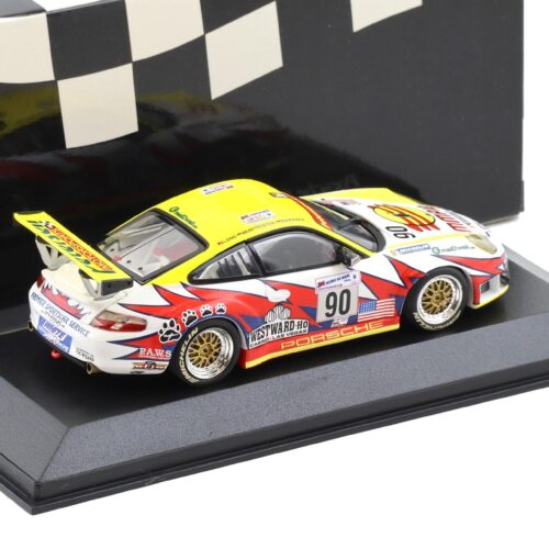 1:43 Minichamps Porsche 911 996 GT3 RSR 24h Le Mans 2004 #90 Maassen/ Long