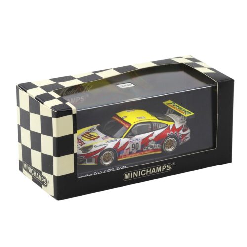 1:43 Minichamps Porsche 911 996 GT3 RSR 24h Le Mans 2004 #90 Maassen/ Long