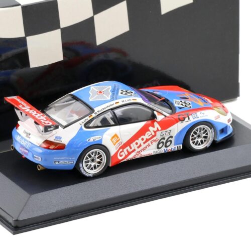 1:43 Minichamps Porsche 911 996 GT3 RSR 24h SPA 2005 GT2 Class Winners #66
