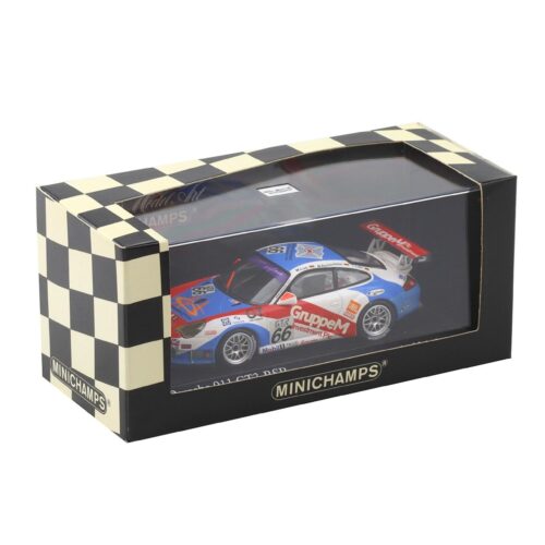 1:43 Minichamps Porsche 911 996 GT3 RSR 24h SPA 2005 GT2 Class Winners #66
