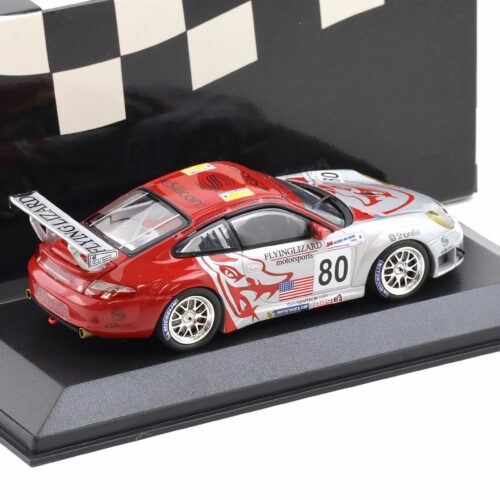 1:43 Minichamps Porsche 911 996 GT3 RSR 24h Le Mans 2005 Flying Lizard #80