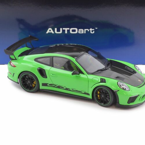 1:18 AUTOart Porsche 911 991.2 GT3 RS Weissach Package Lizard green 78179
