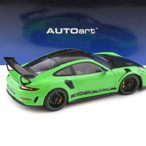 1:18 AUTOart Porsche 911 991.2 GT3 RS Weissach Package Lizard green 78179