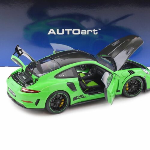 1:18 AUTOart Porsche 911 991.2 GT3 RS Weissach Package Lizard green 78179