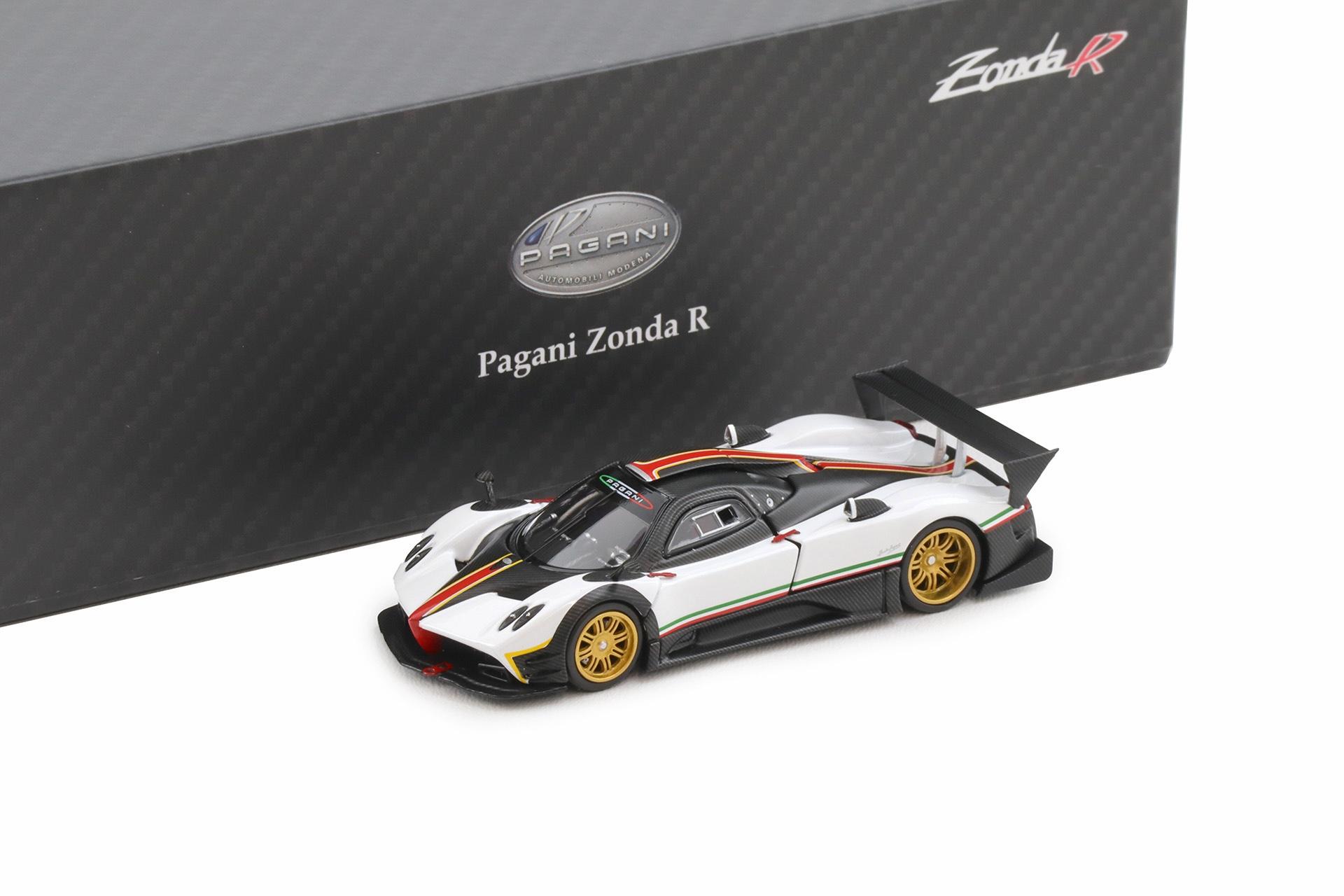 ID 112455 orig 1.jpg 1:64 Almost Real x Motorhelix Pagani Zonda R white/ black 650631001