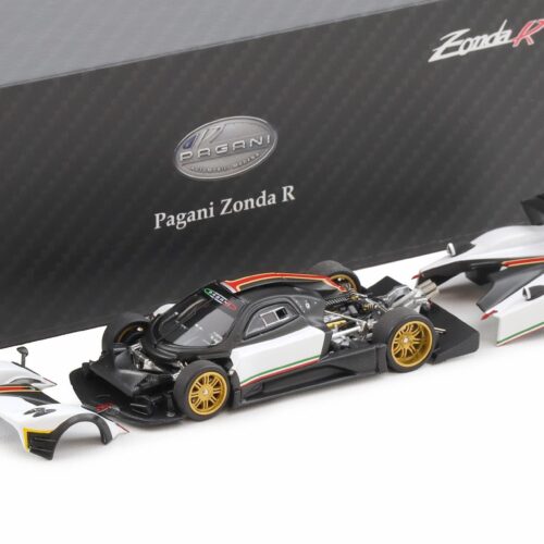 1:64 Almost Real x Motorhelix Pagani Zonda R white/ black 650631001