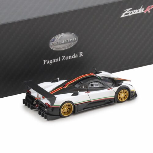1:64 Almost Real x Motorhelix Pagani Zonda R white/ black 650631001