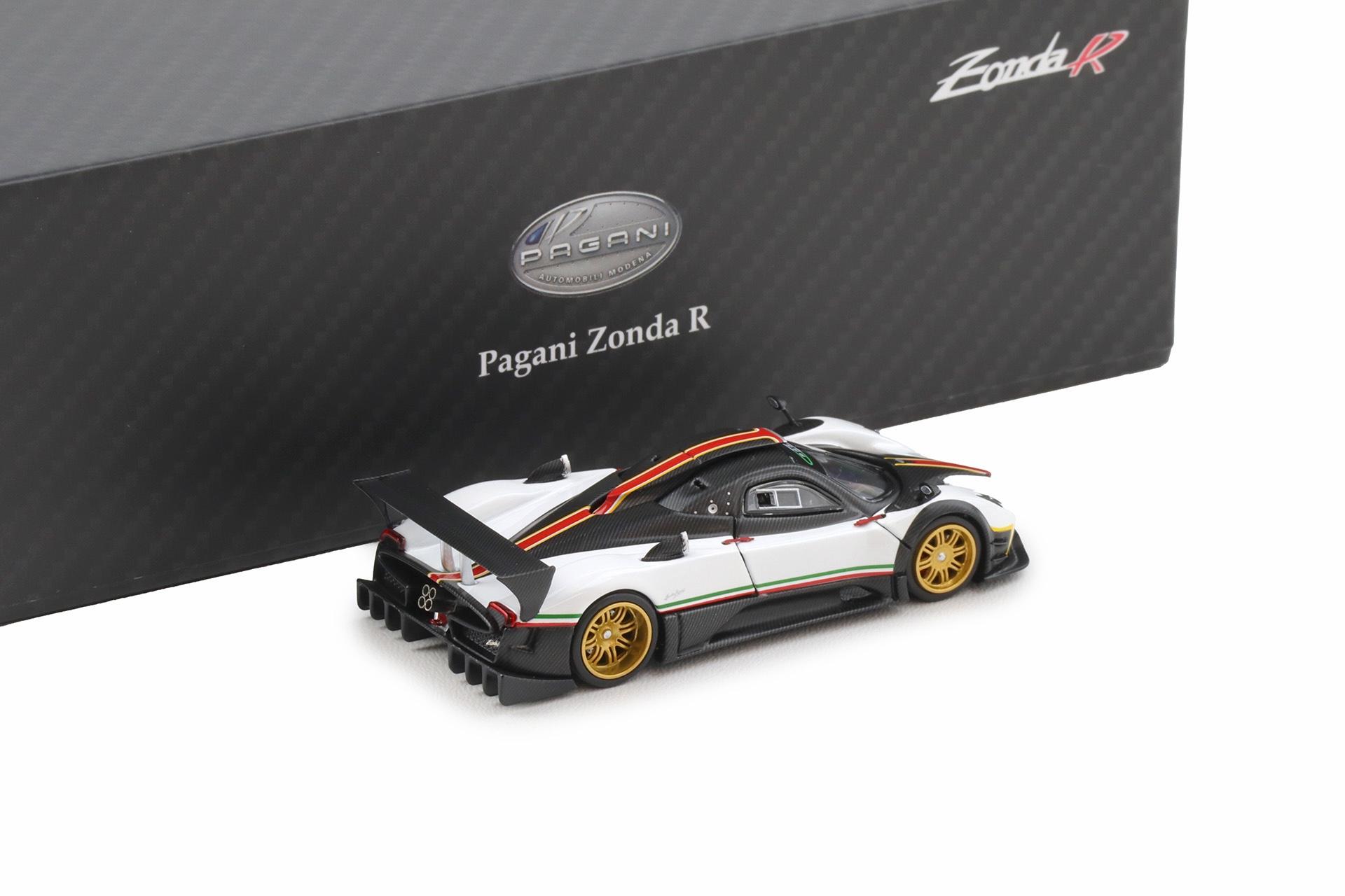 1:64 Almost Real x Motorhelix Pagani Zonda R white/ black 650631001