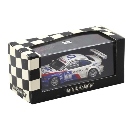 1:43 Minichamps BMW M3 E46 GTR ADAC 24h 2005 #1 Müller/ Stuck/ Lamy