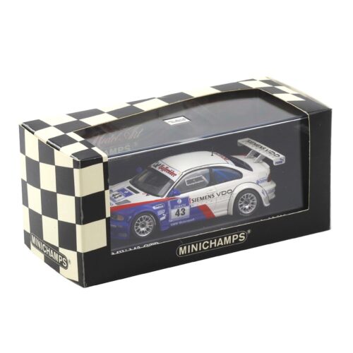 1:43 Minichamps BMW M3 E46 GTR ADAC 24h 2004 Lamy/ Said/ Huisman/ Stuck #43