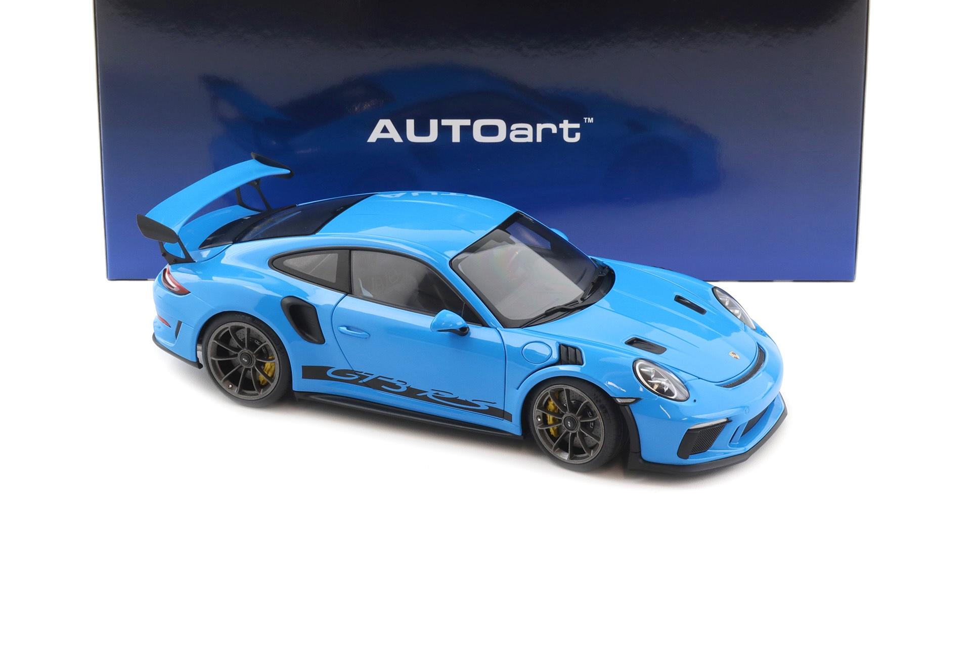 1:18 AUTOart Porsche 911 991.2 GT3 RS Riviera blue 78182