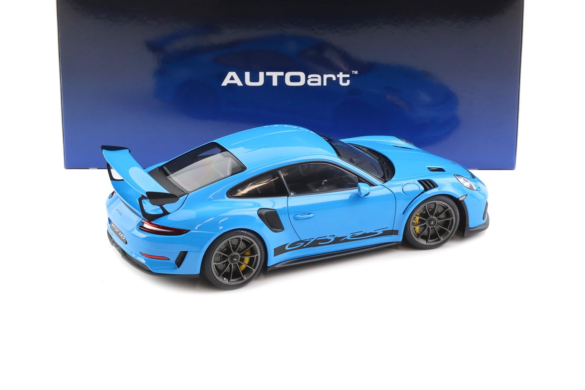 1:18 AUTOart Porsche 911 991.2 GT3 RS Riviera blue 78182