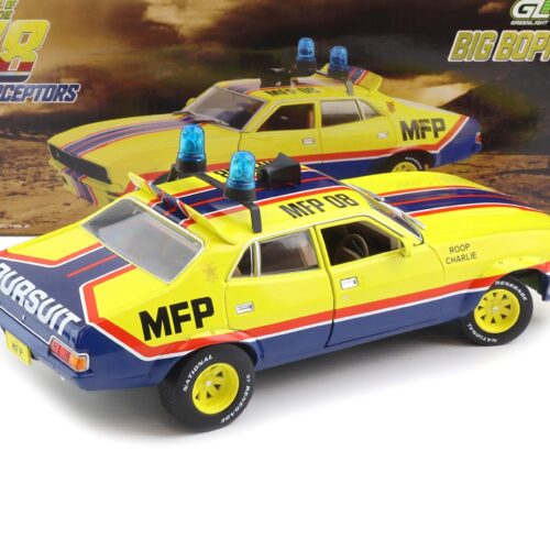 1:18 Greenlight Ford Falcon XB V8 Interceptors Mad Max Big Bopper 1974 Police Pursuit