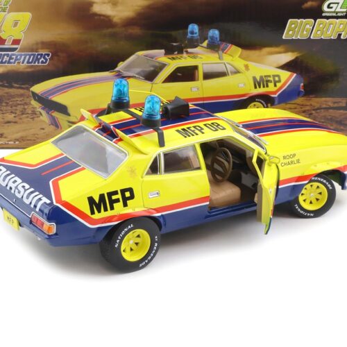 1:18 Greenlight Ford Falcon XB V8 Interceptors Mad Max Big Bopper 1974 Police Pursuit
