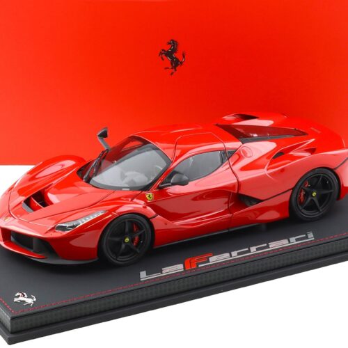 1:18 BBR Ferrari LaFerrari Rosso Corsa red/ black wheels Die-Cast - Limited 120 pcs.