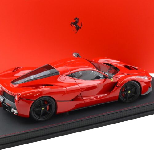 1:18 BBR Ferrari LaFerrari Rosso Corsa red/ black wheels Die-Cast - Limited 120 pcs.