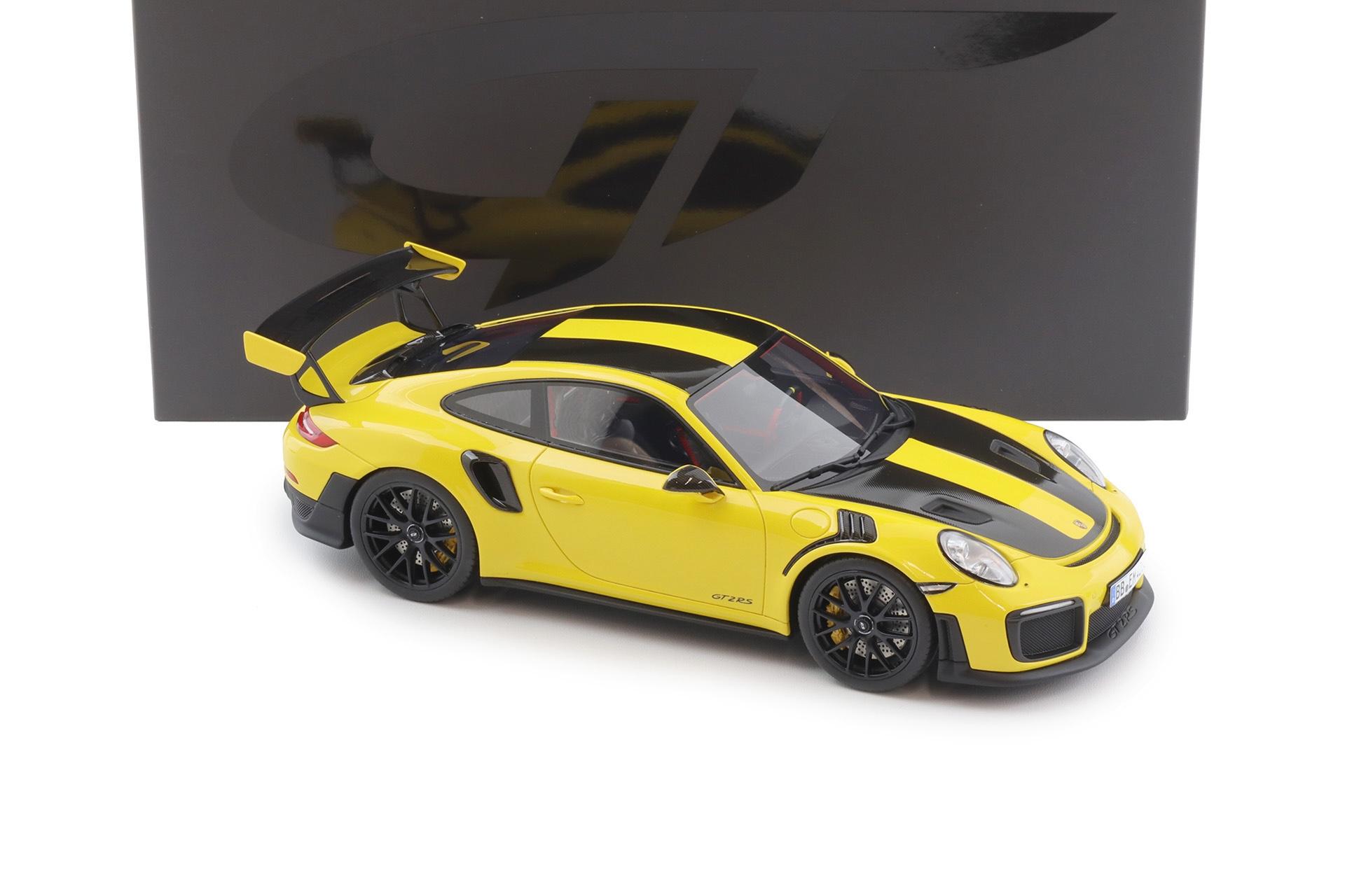1:18 GT Spirit GT972 Porsche 911 991.2 GT2 RS Nürburgring Lap Record Racing yellow