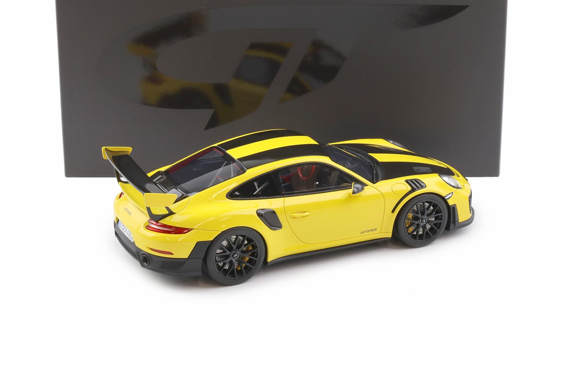 1:18 GT Spirit GT972 Porsche 911 991.2 GT2 RS Nürburgring Lap Record Racing yellow