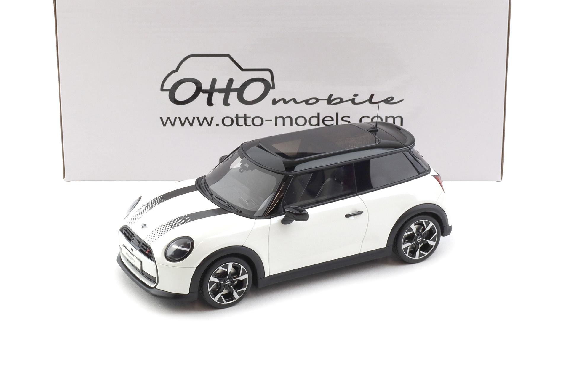 1:18 OTTO mobile OT1245 Mini Cooper S Nanuq white metallic 2025