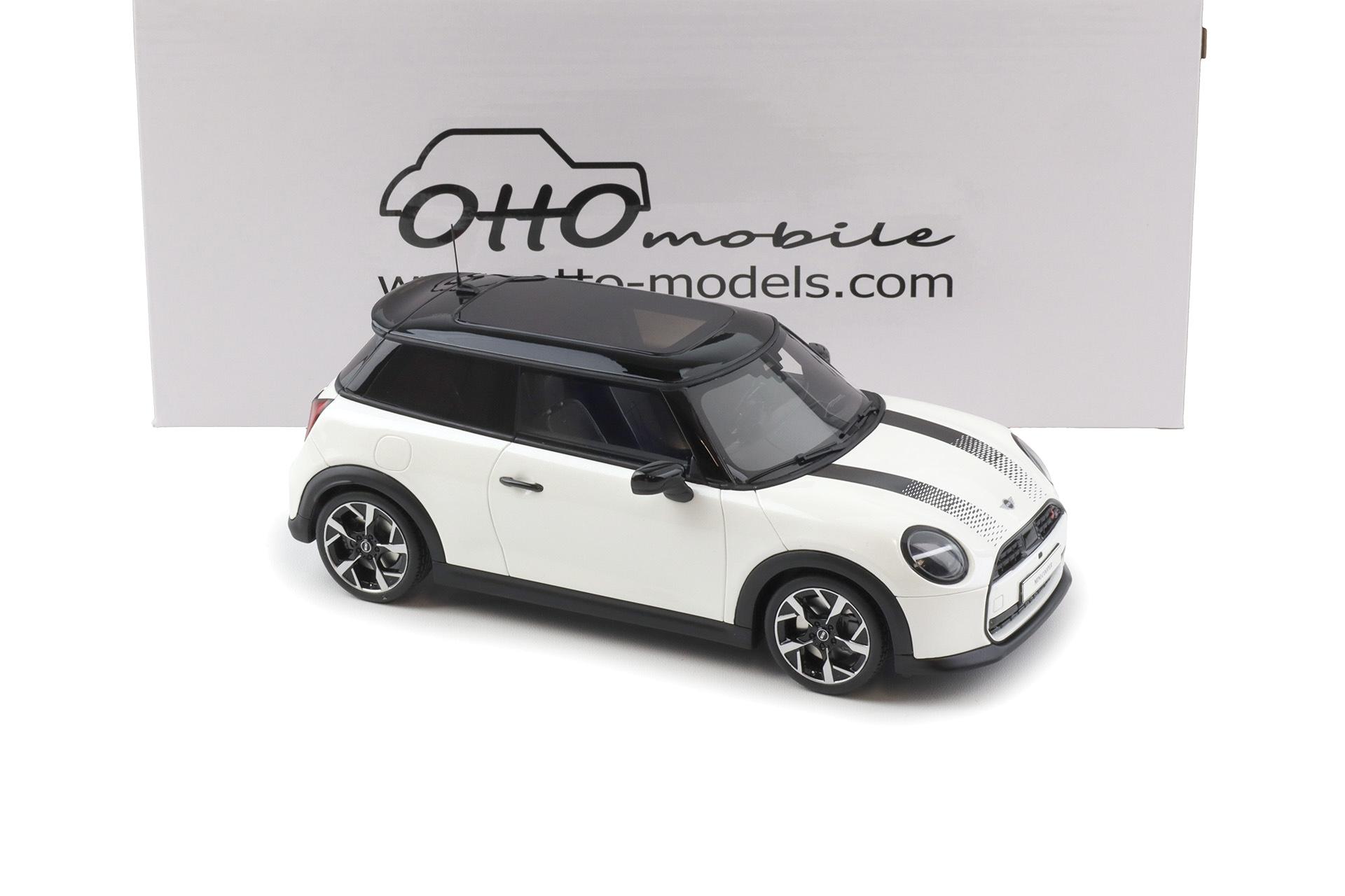 1:18 OTTO mobile OT1245 Mini Cooper S Nanuq white metallic 2025