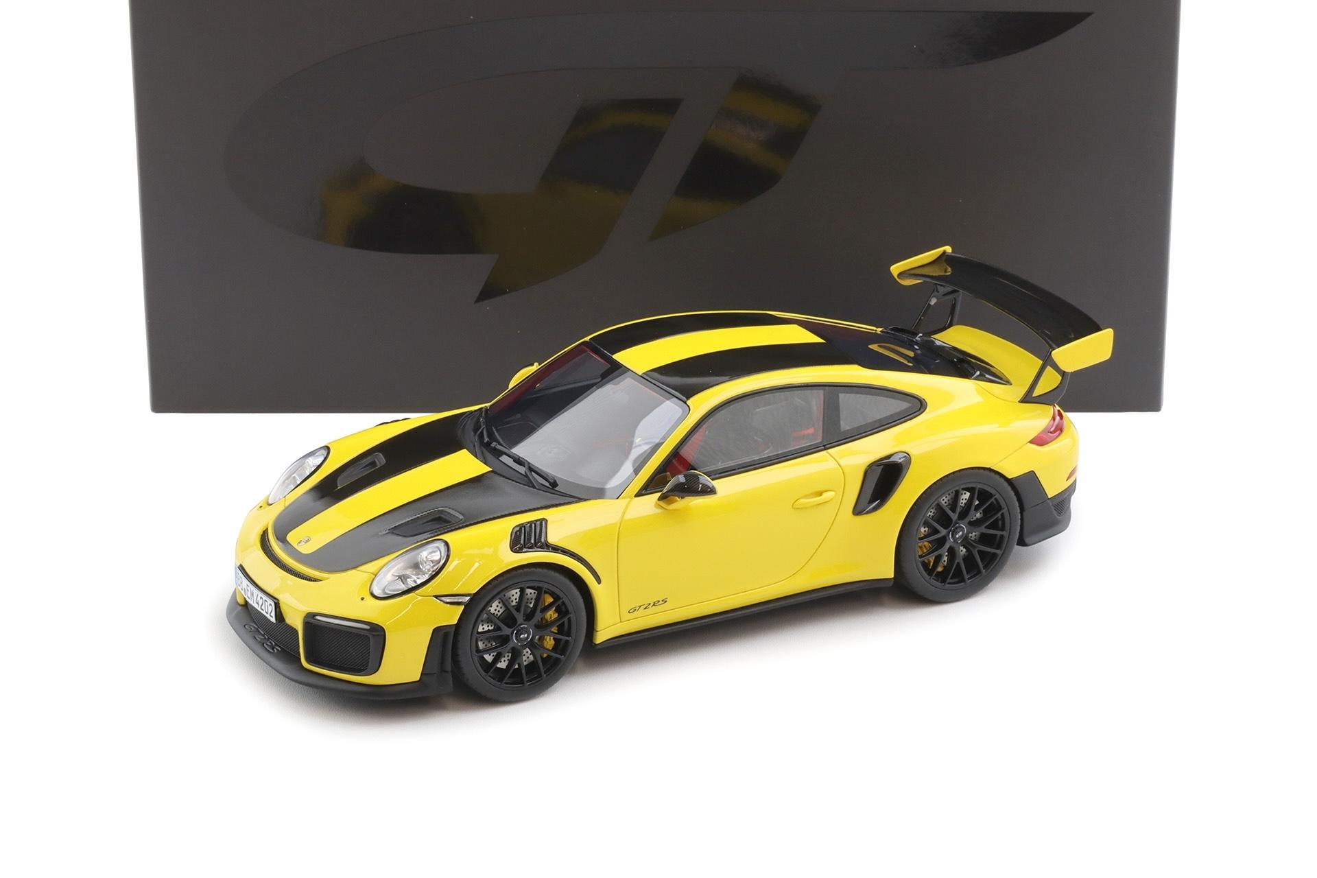 1:18 GT Spirit GT972 Porsche 911 991.2 GT2 RS Nürburgring Lap Record Racing yellow