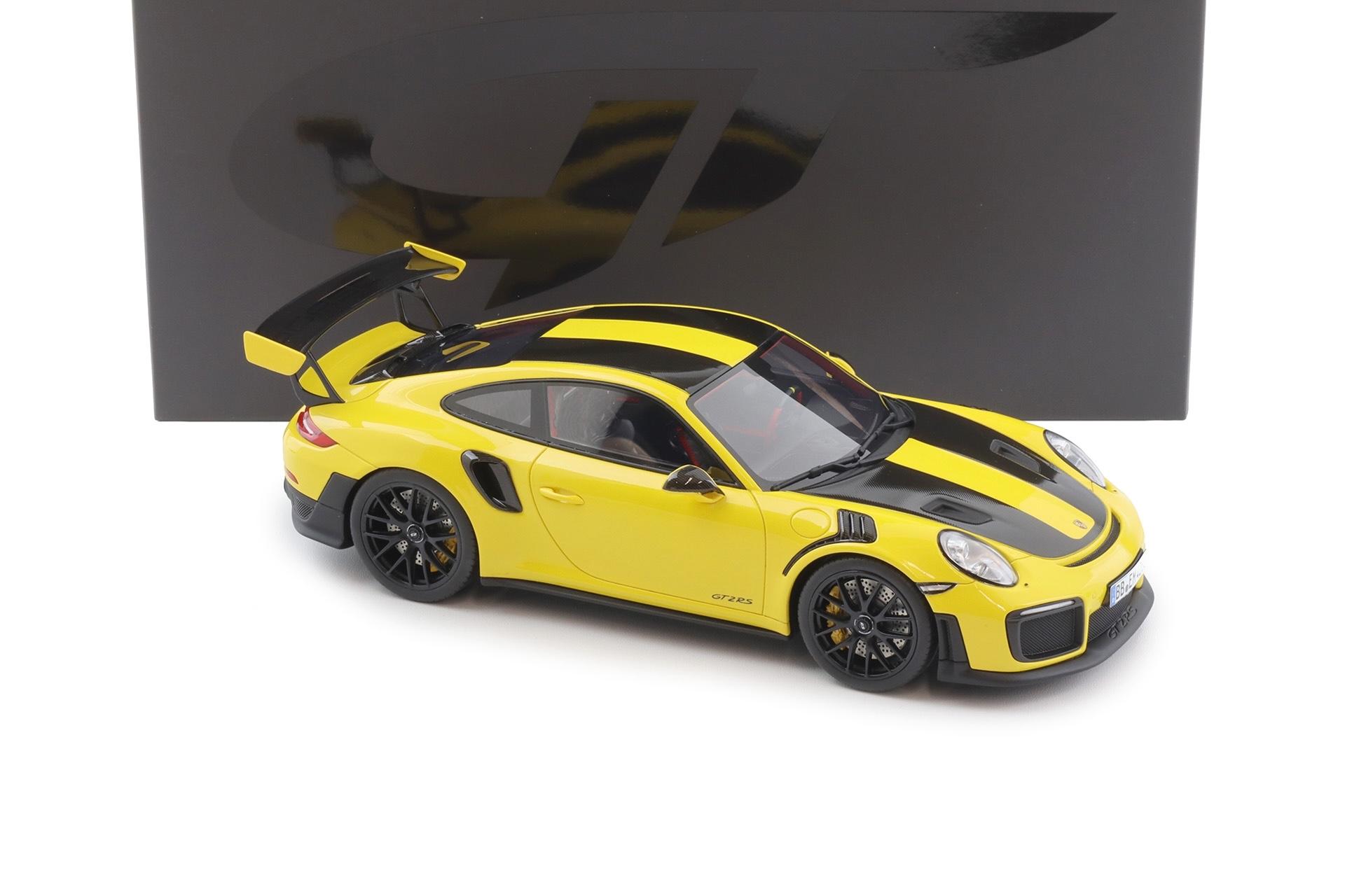 1:18 GT Spirit GT972 Porsche 911 991.2 GT2 RS Nürburgring Lap Record Racing yellow