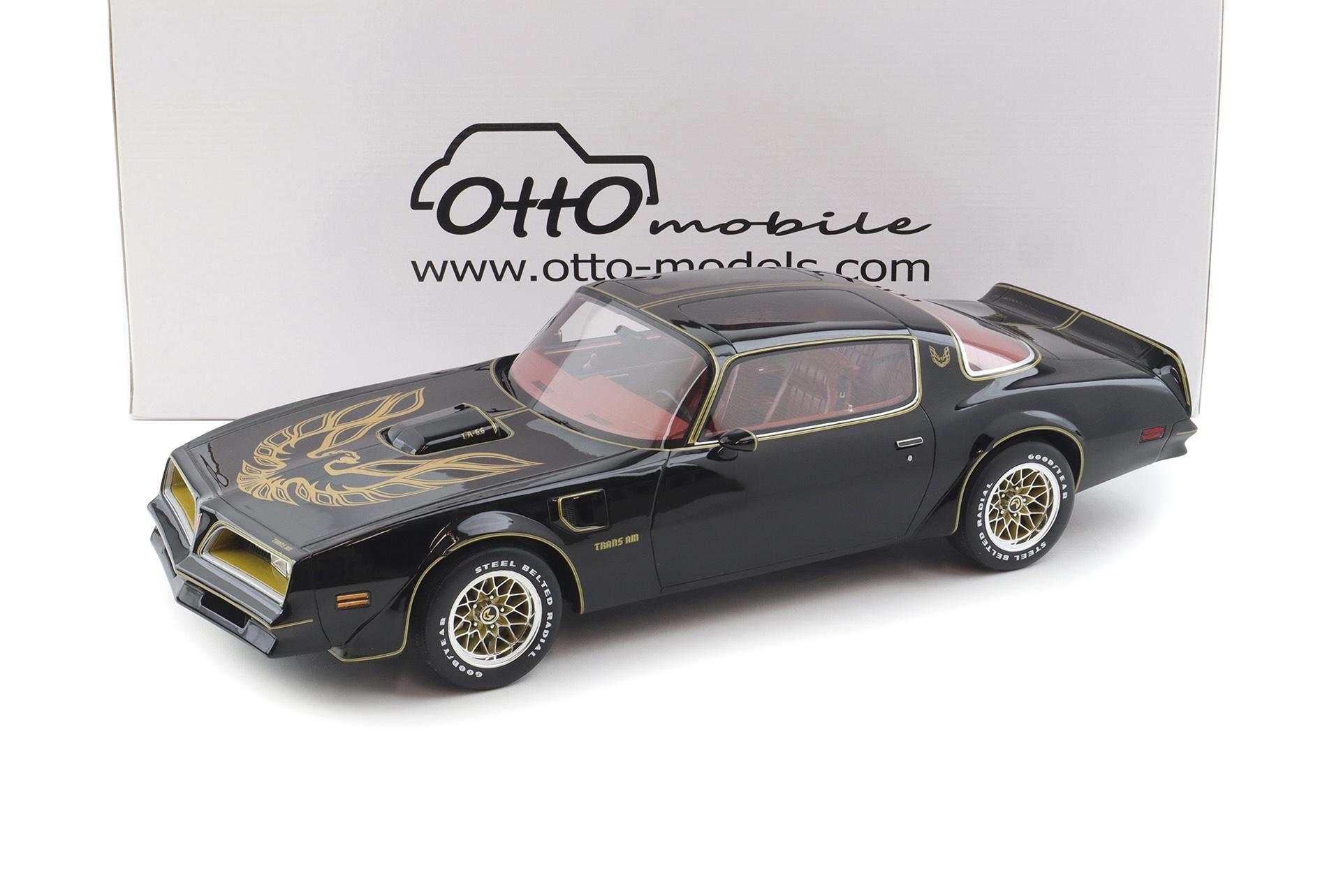 1:12 OTTO mobile G098 Pontiac Firebird Trans Am Starlight black Smokey and Bandit 1978