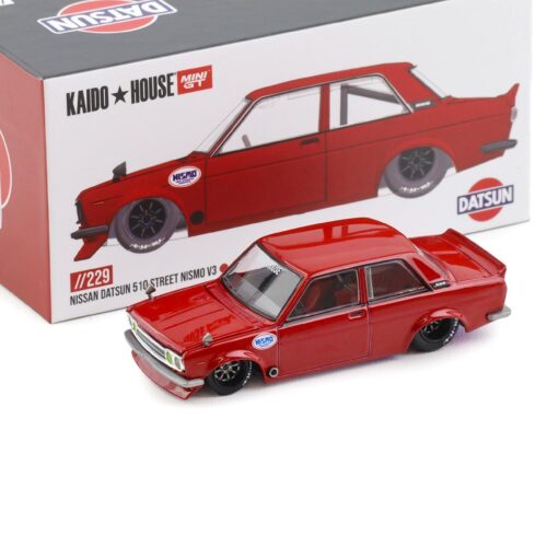 1:64 TSM Mini GT Kaido House Nissan Datsun 510 Street Nismo V3 red