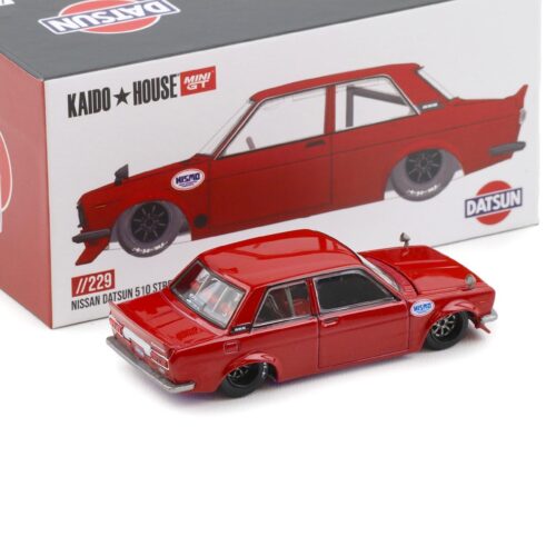 1:64 TSM Mini GT Kaido House Nissan Datsun 510 Street Nismo V3 red