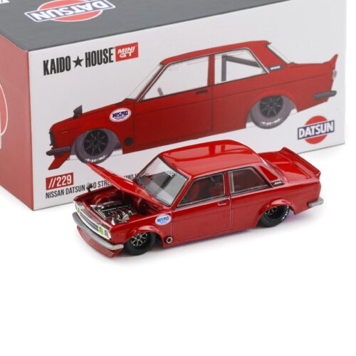 1:64 TSM Mini GT Kaido House Nissan Datsun 510 Street Nismo V3 red