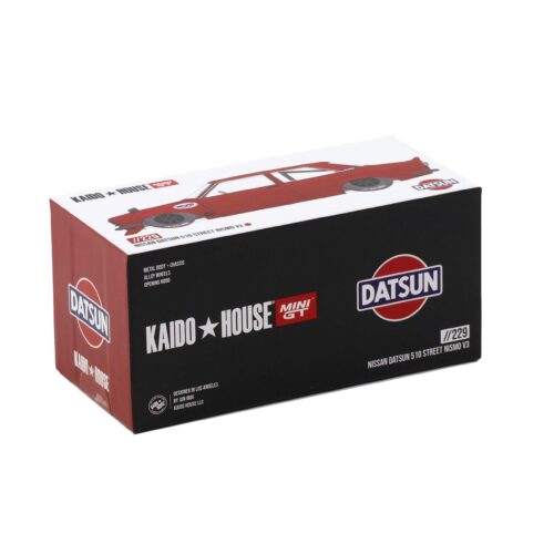 1:64 TSM Mini GT Kaido House Nissan Datsun 510 Street Nismo V3 red