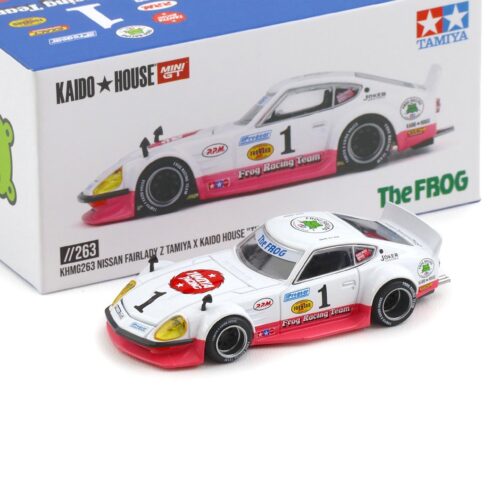 1:64 TSM Mini GT Kaido House Nissan Fairlday Z Tamiya X Kaido The Frog V1 white