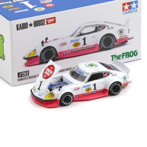 1:64 TSM Mini GT Kaido House Nissan Fairlday Z Tamiya X Kaido The Frog V1 white