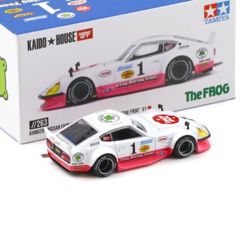 1:64 TSM Mini GT Kaido House Nissan Fairlday Z Tamiya X Kaido The Frog V1 white